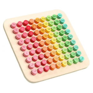 Table de Multiplication Montessori en Bois