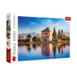 Puzzle Trefl 1000 Pièces Ménara Marrakech - Casse-Tête Photographie Paysage Marocain Édition Spéciale